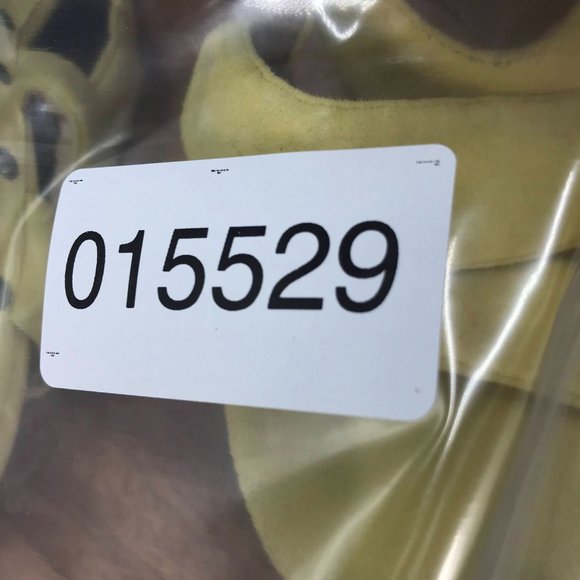 Sole Society Mylee Yellow Suede Strappy Block Heel Slides Womens Size 6 B - Picture 7 of 7